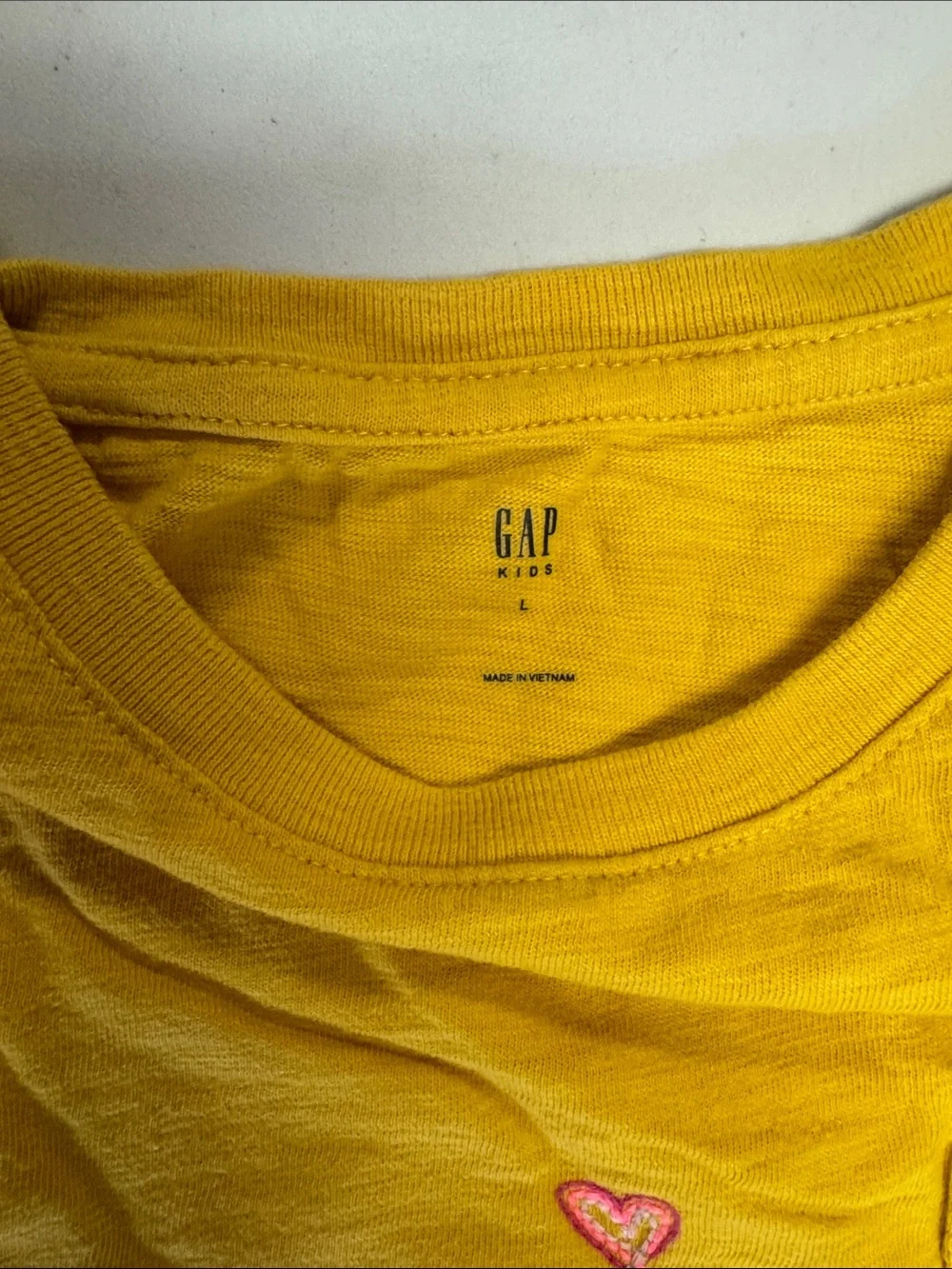 GAP mustard yellow